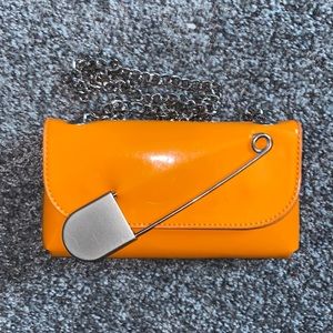 Orange Pin Purse
